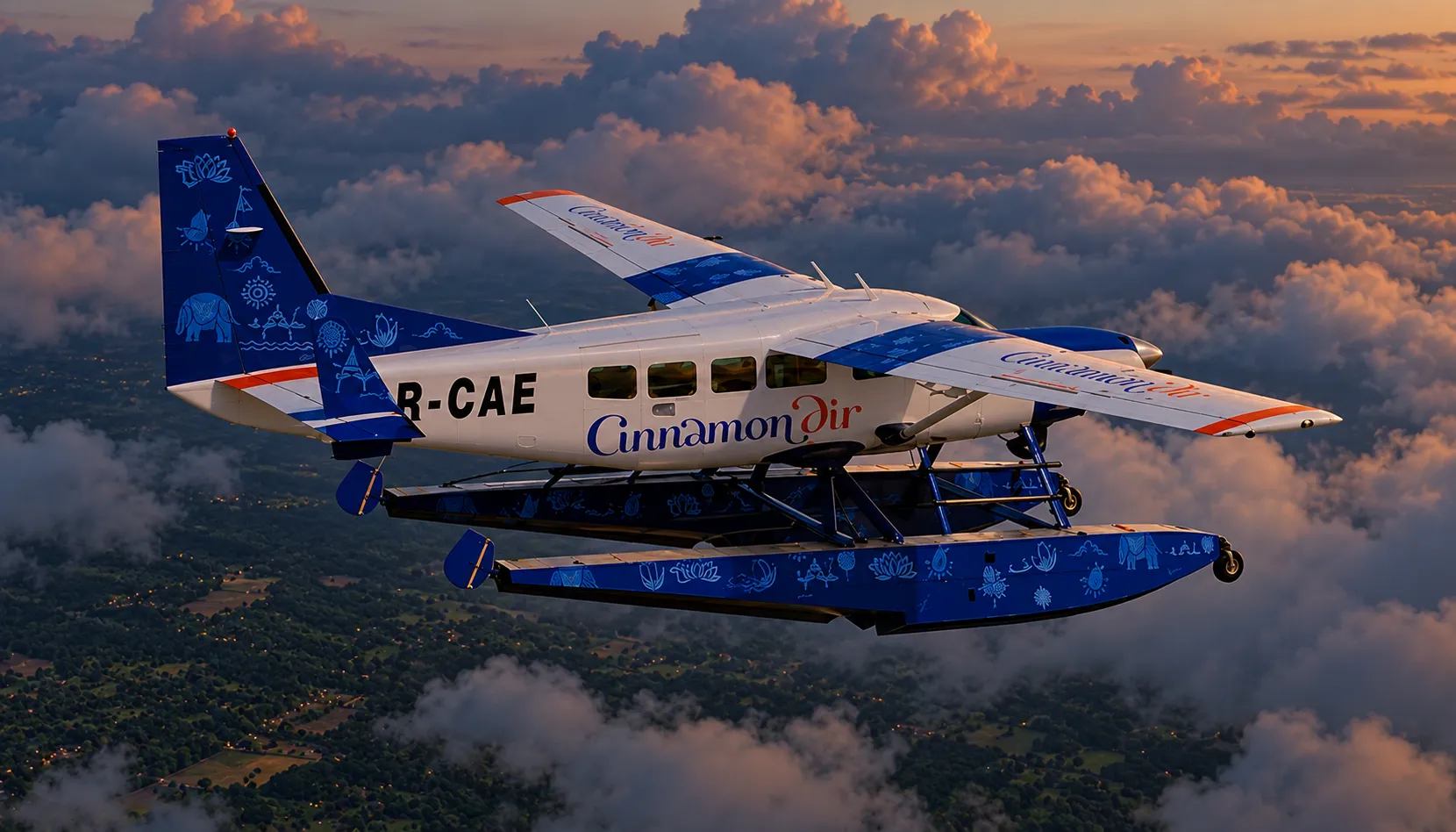 Domestic flight arrangements in Sri Lanka