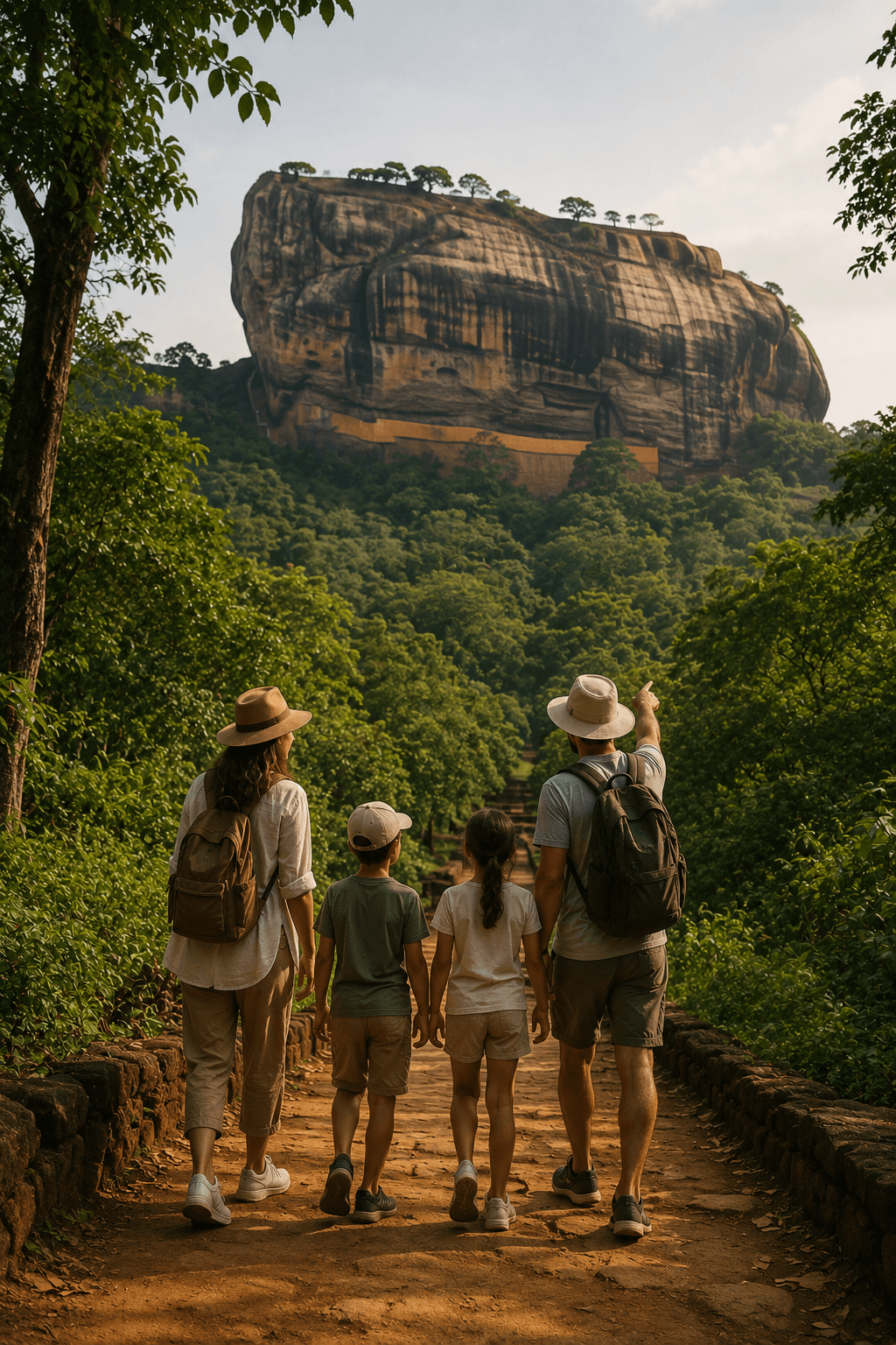 Family travel segments in Sri Lanka