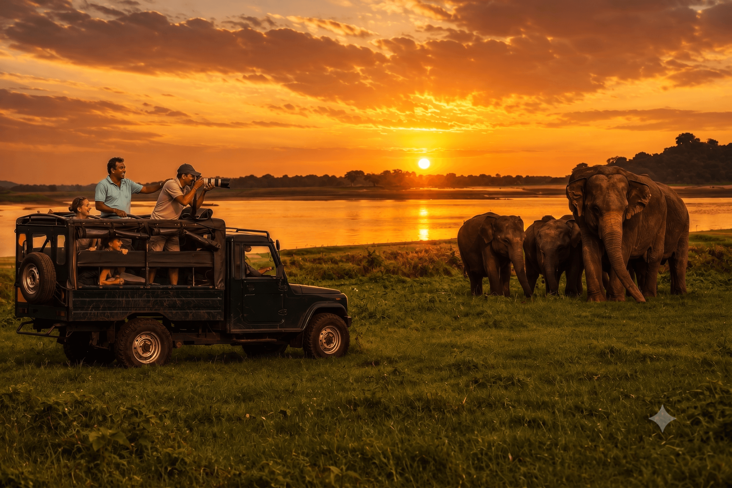 Wildlife safari experience in Udawalawe, Sri Lanka