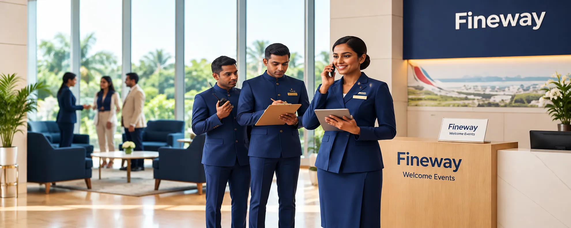 Fineway Travel team providing reliable partner support