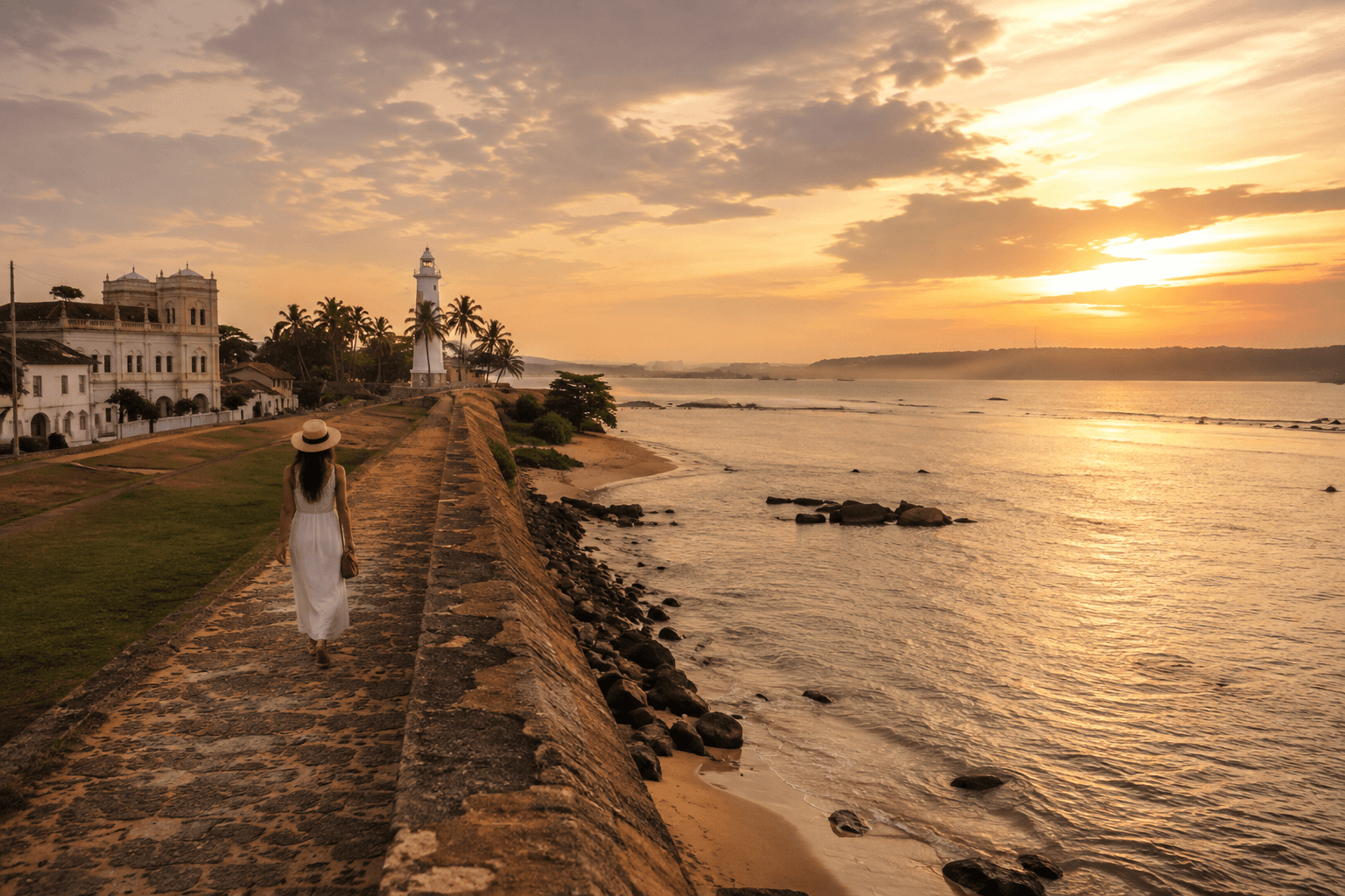 Sun, sea and sand along the Sri Lankan coastline