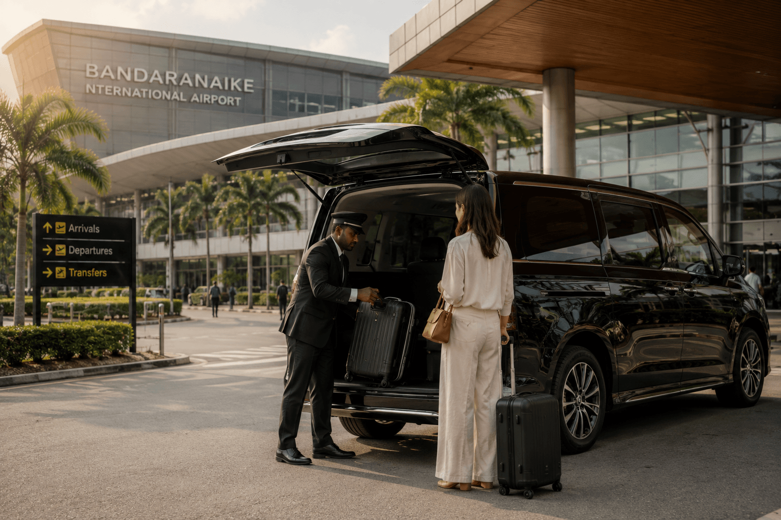 Professional airport transfers in Sri Lanka